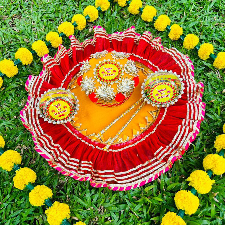 Frill Haldi platter